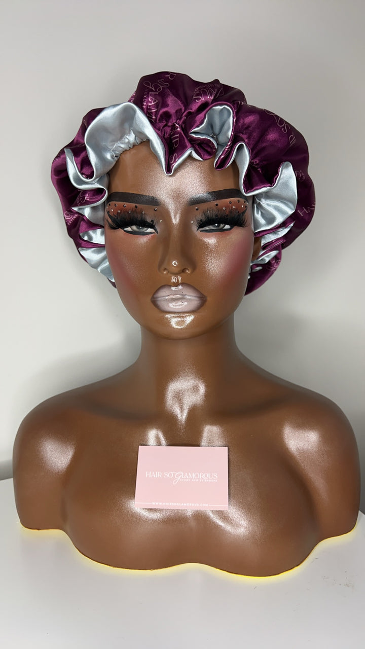 Luxe Satin Bonnet - Reversible