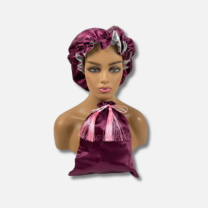 Luxe Satin Bonnet - Reversible