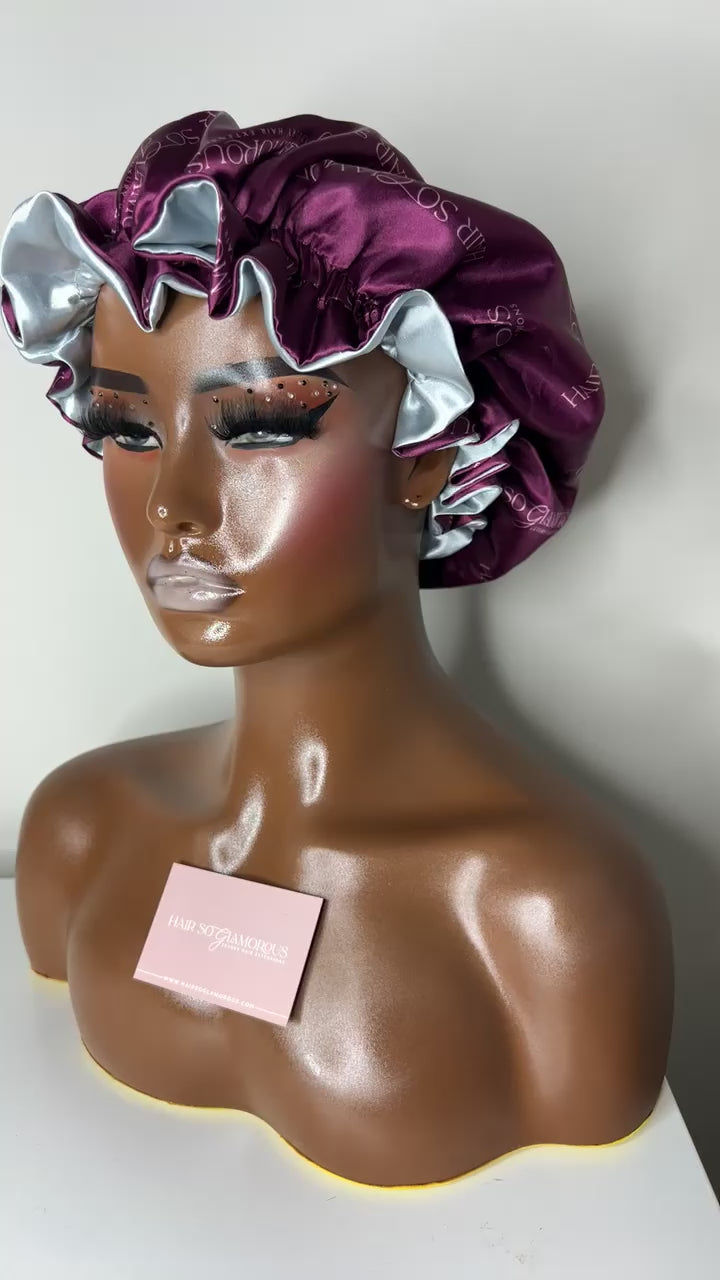 Luxe Satin Bonnet - Reversible